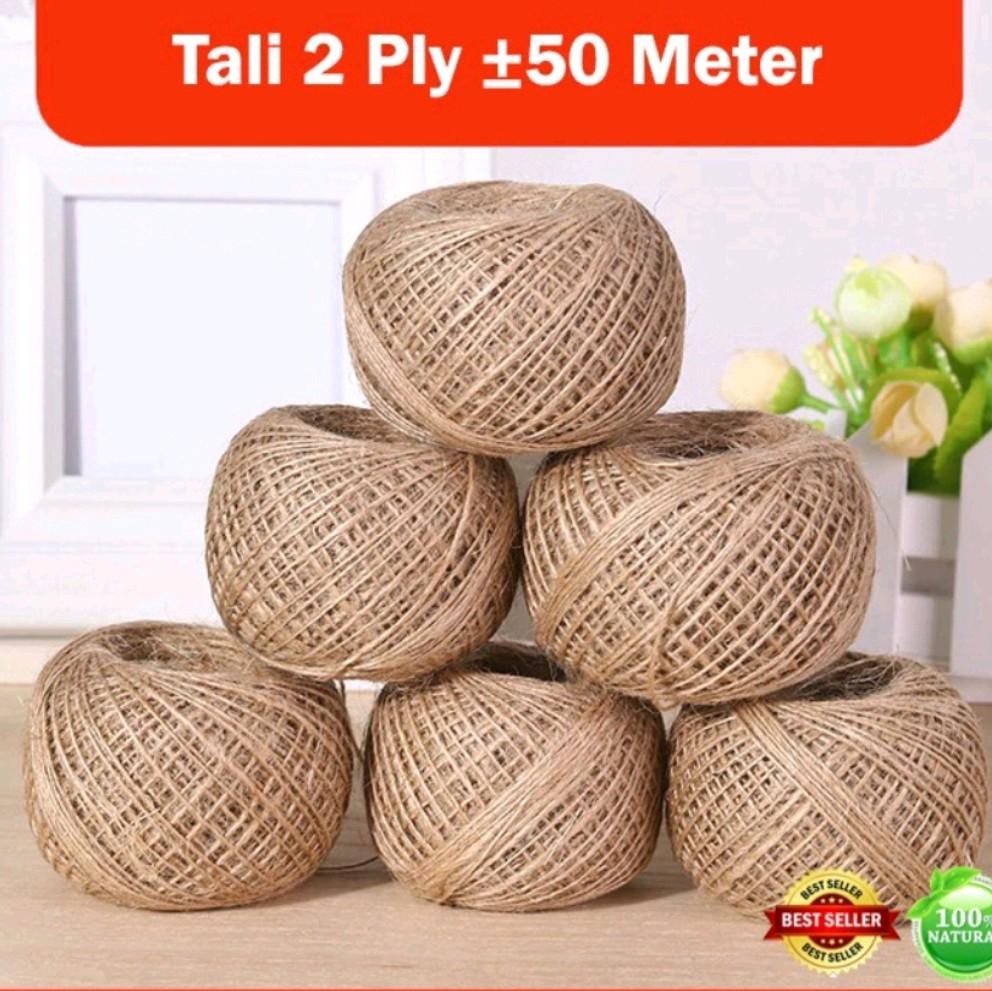 Tali Goni, Tali Rami, Tali Untuk Kerajinan Tangan, Tali Goni 2 Ply Ramah Lingkungan - Main view