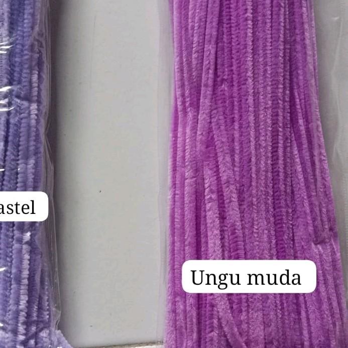 Kawat Bulu Kerajinan Tangan Mercy, Isi 95-100 pcs, Cocok untuk Bunga dan Kerajinan DIY - Hitam - Main view