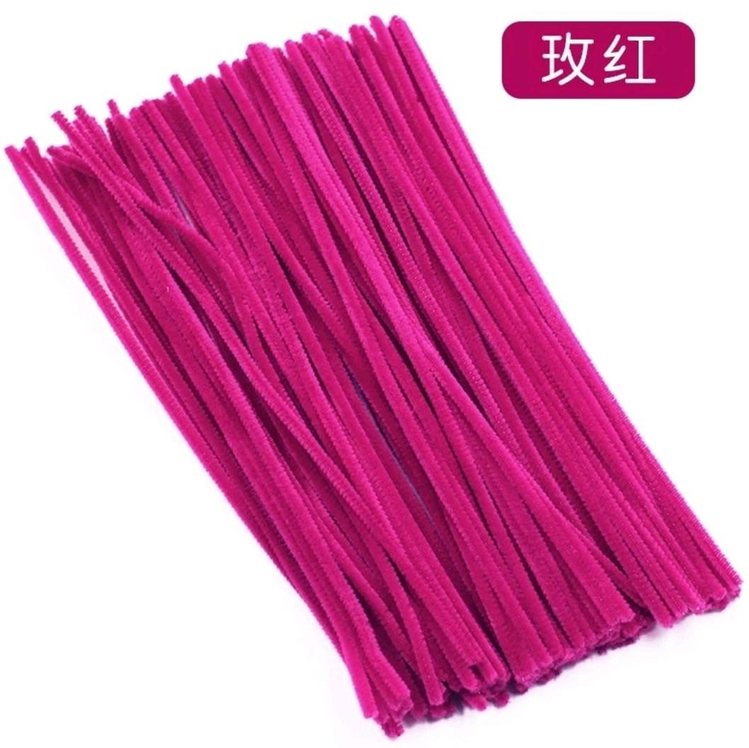 Kawat Bulu Kerajinan Tangan Mercy, Isi 95-100 pcs, Cocok untuk Bunga dan Kerajinan DIY - Hitam - Main view