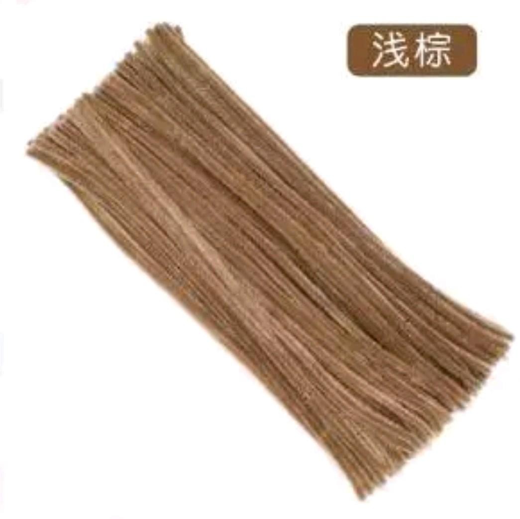 Kawat Bulu Kerajinan Tangan Mercy, Isi 95-100 pcs, Cocok untuk Bunga dan Kerajinan DIY - Hitam - Main view