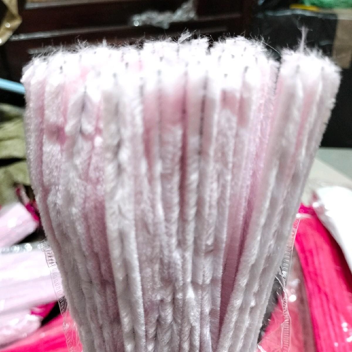 Kawat Bulu Kerajinan Tangan Mercy, Isi 95-100 pcs, Cocok untuk Bunga dan Kerajinan DIY - Hitam - Main view