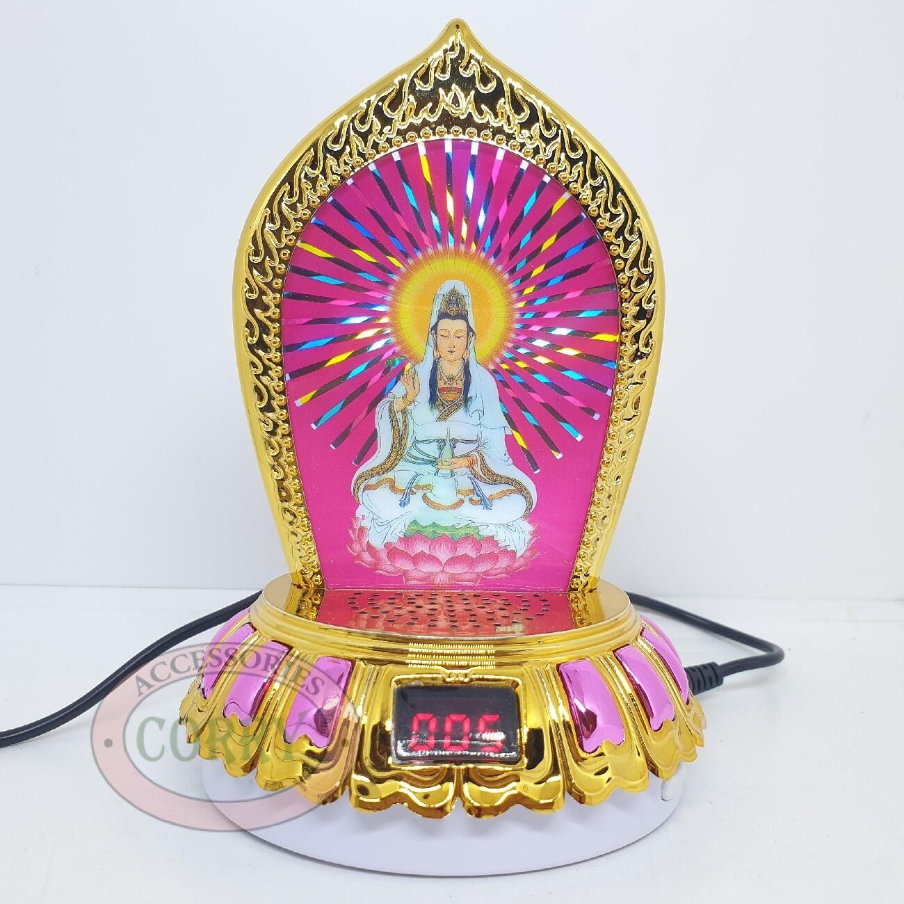 Corry Speaker Radio 68 Lagu Buddha Paritta Battery Listrik Budha Kwan Im Parita Teratai - Main view