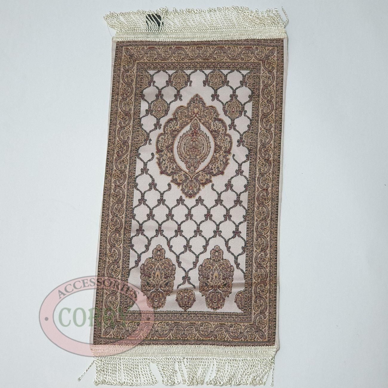 Sajadah Kepala Turki Kabah Merah Kuning 35 X 60 Cm Premium Tebal Lapis - Main view