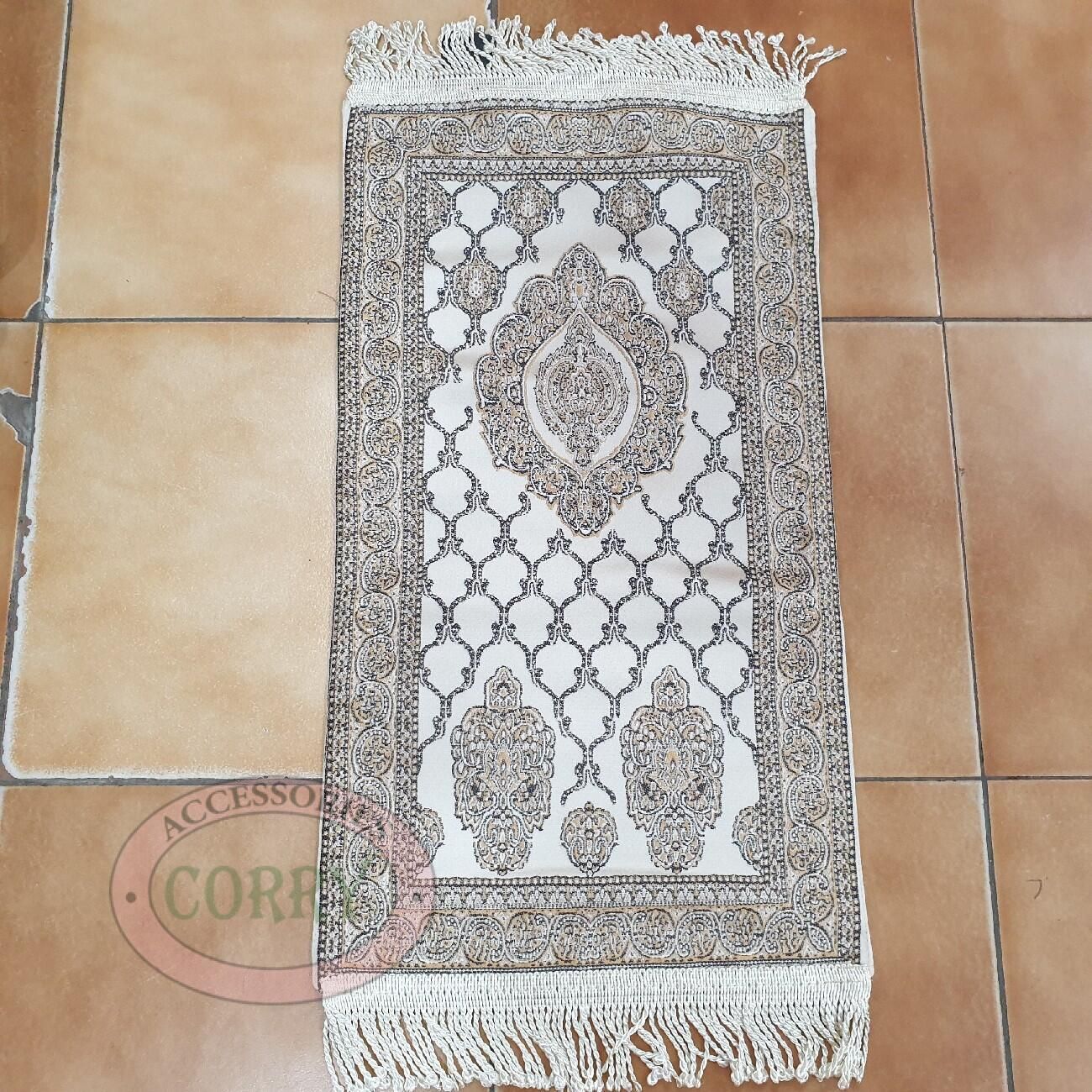 Sajadah Kepala kecil Turki Kabah Kuning hitam 35 X 60 Cm Premium Tebal Lapis - Main view