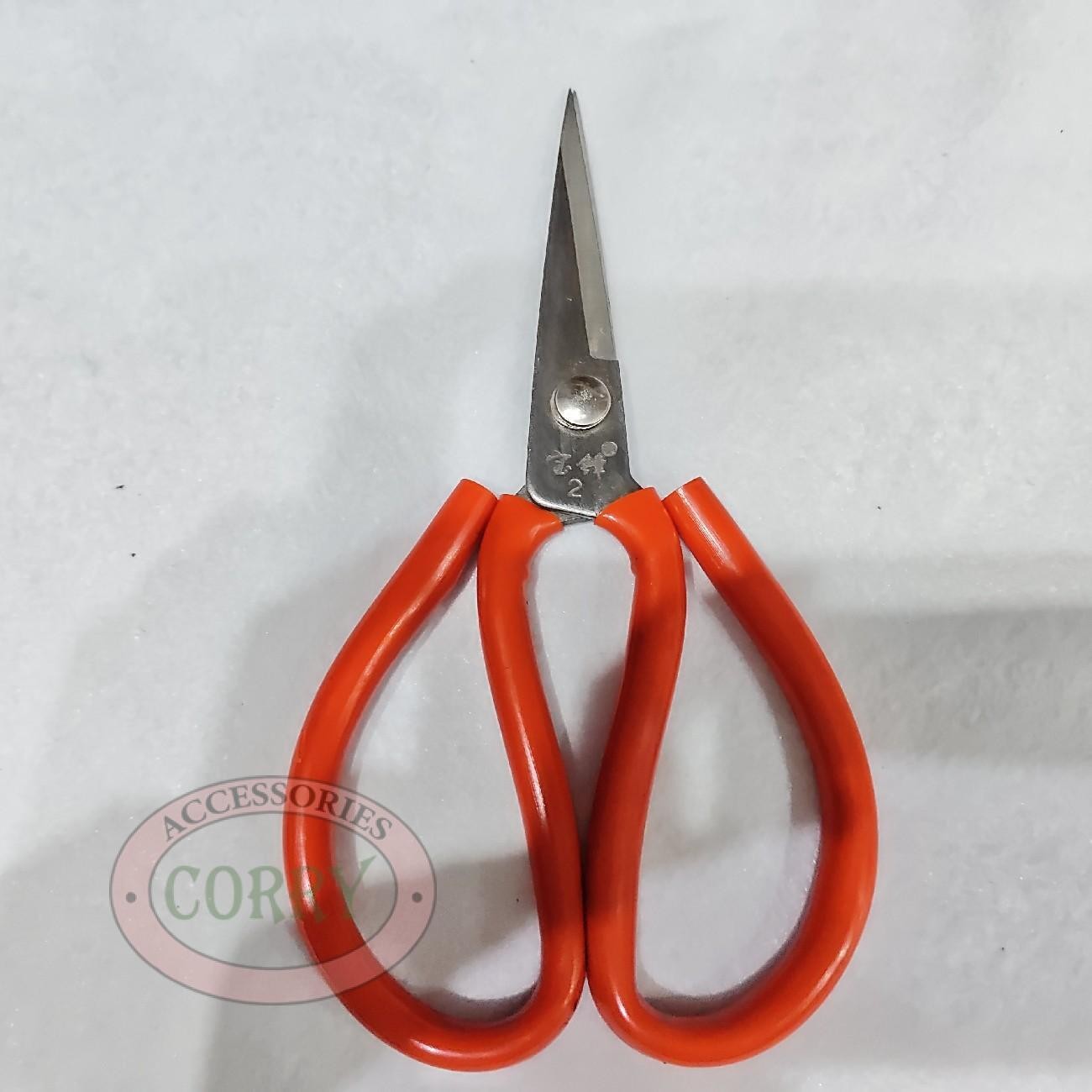 Gunting Stainless Steel Delica Asli Original 8.5 Inch Biru Hijau - Main view