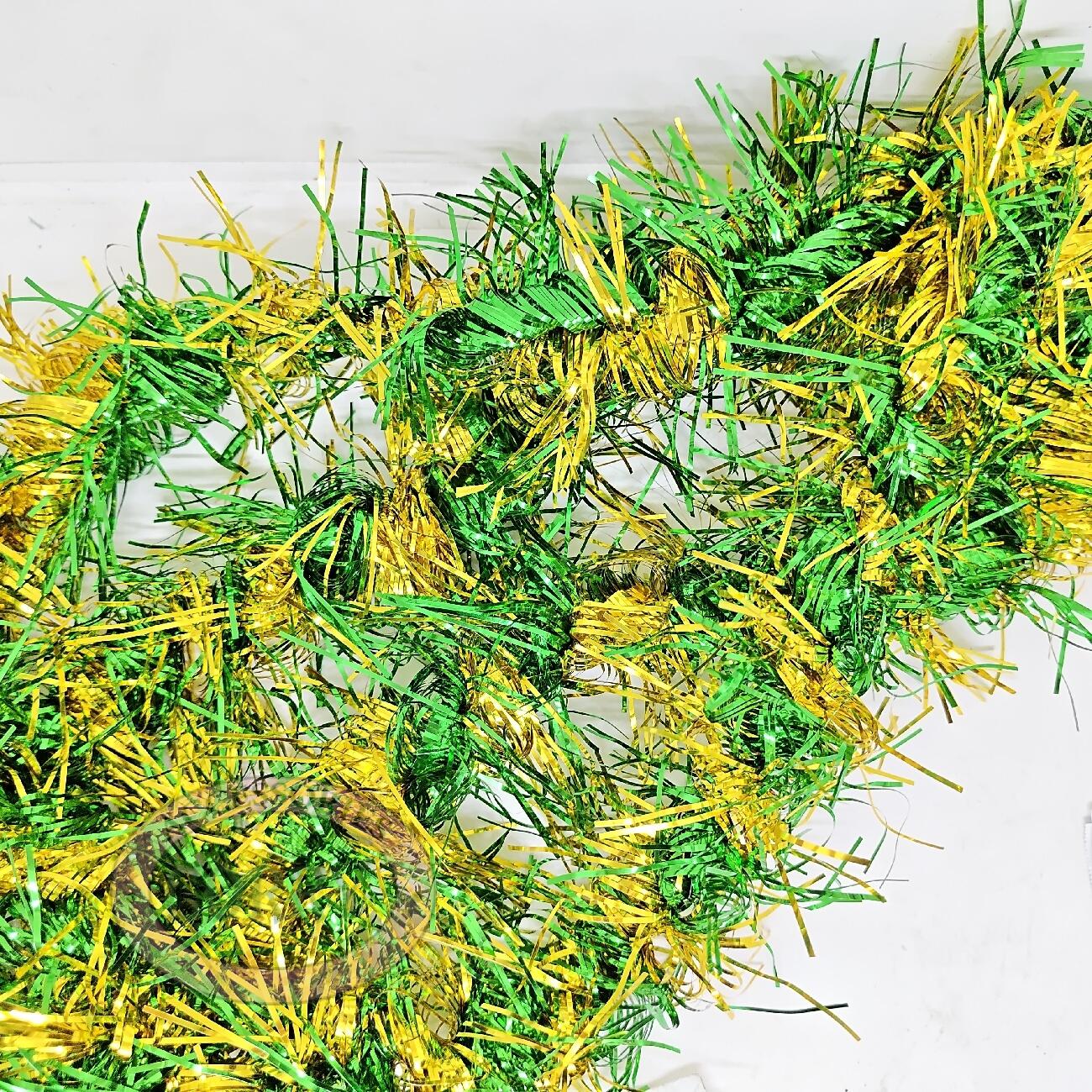 Slinger Garland Pohon Natal Christmas Lebaran Kuning Hijau 2 Meter - Main view